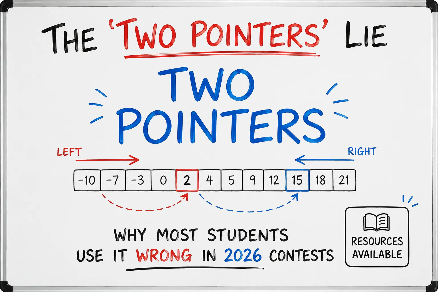 The 'Two Pointers' Lie: Why Most Students Use It Wrong in 2026 Contests